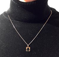 Pendente Loving Palladio  2D in Argento GRR01 SERLIANA - GRR01 SERLIANA